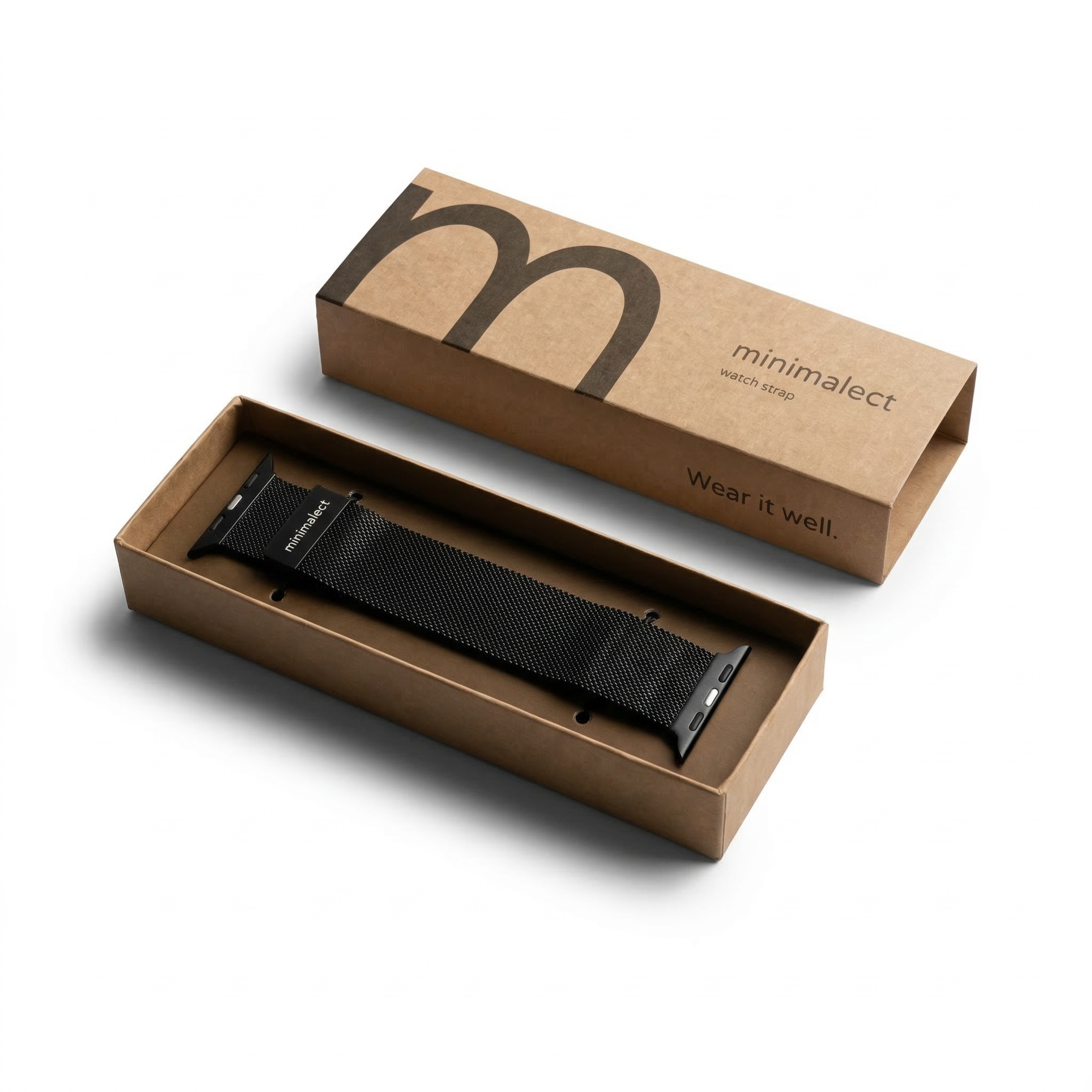 Minimalect Milanese Stainless Steel Loop for Apple Watch (Strap Only)