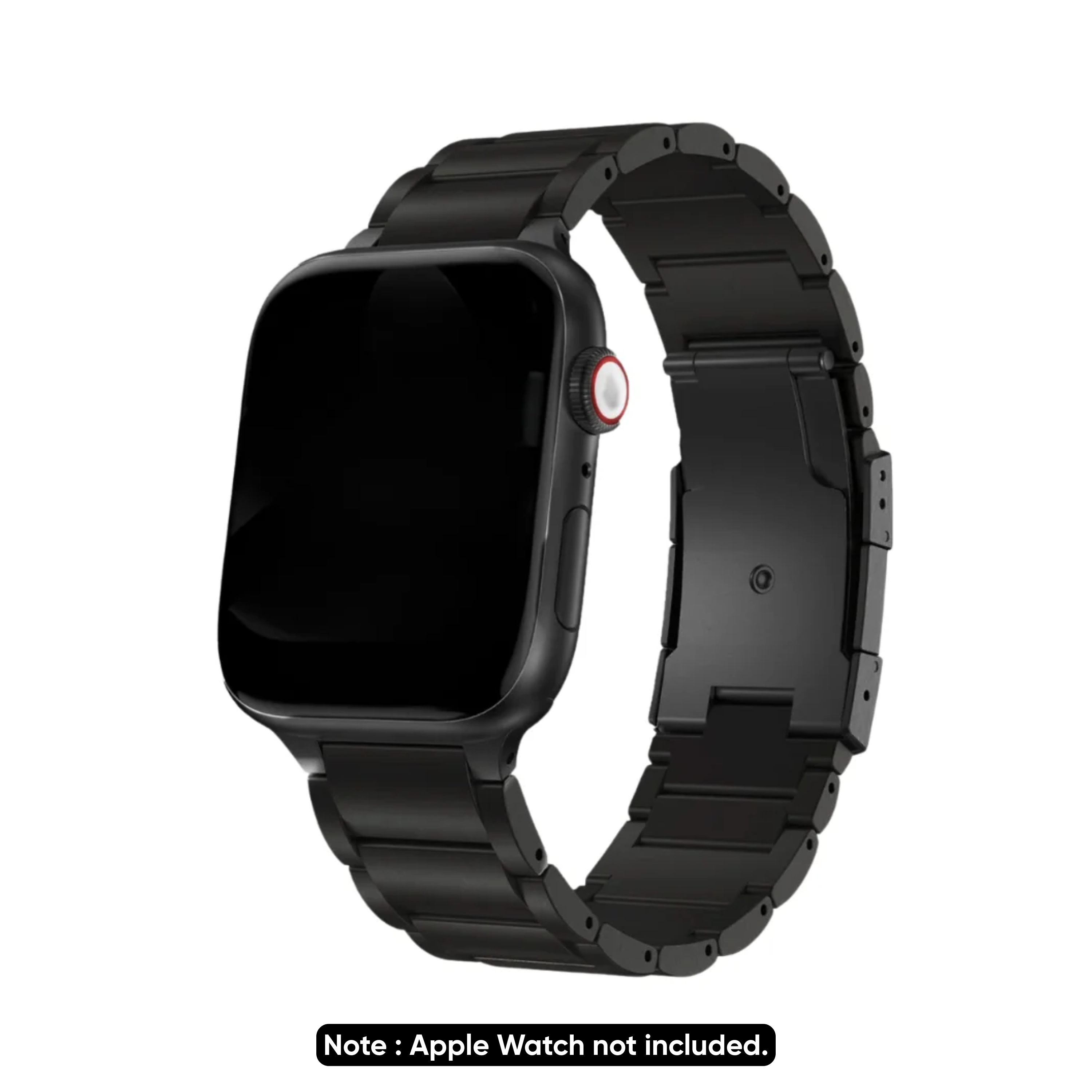 TitanCore Stainless Steel Link Strap – Apple Watch Band (Strap Only)