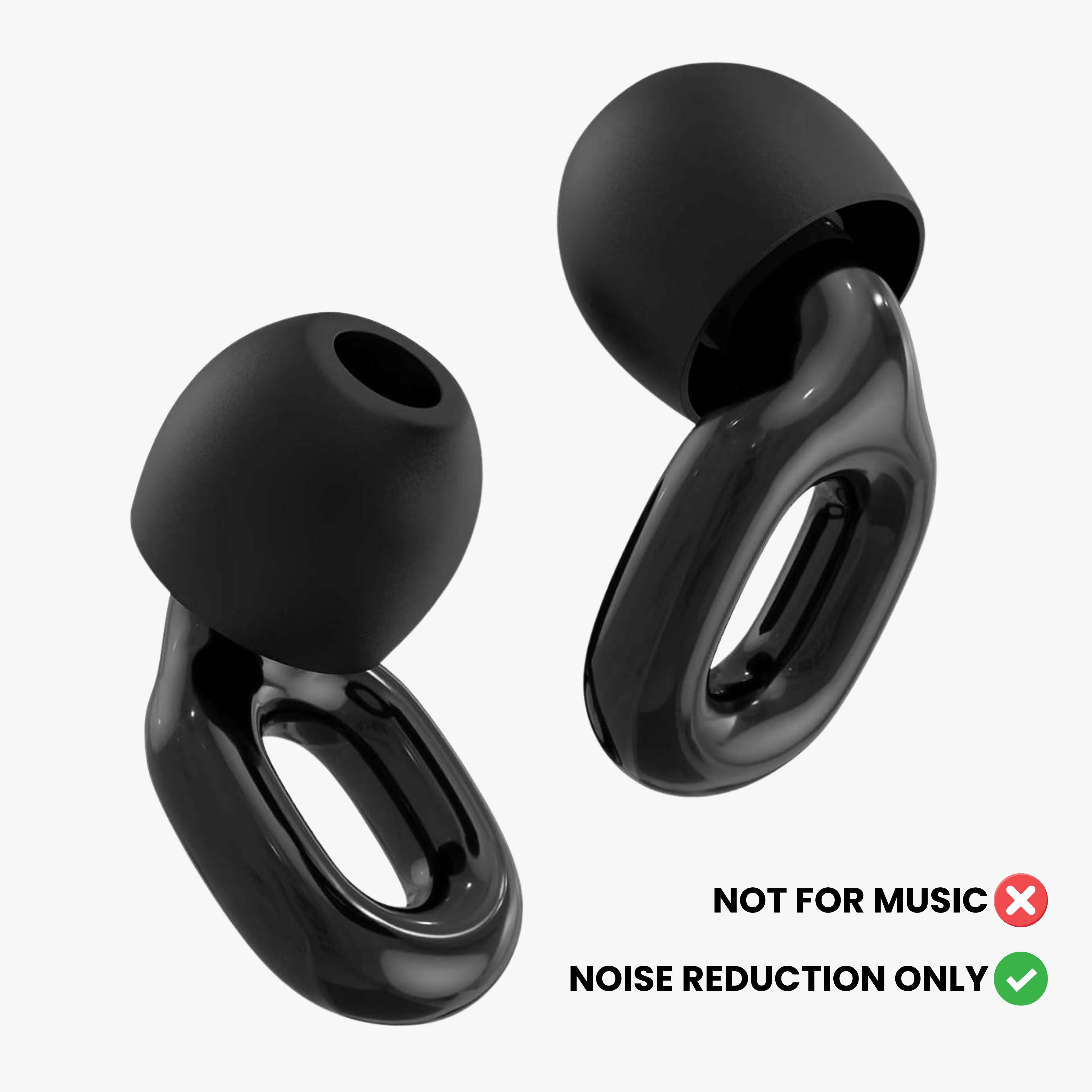 Minimalect Noise-Reducing Earplugs for Sleep & Focus (Not Earphones)