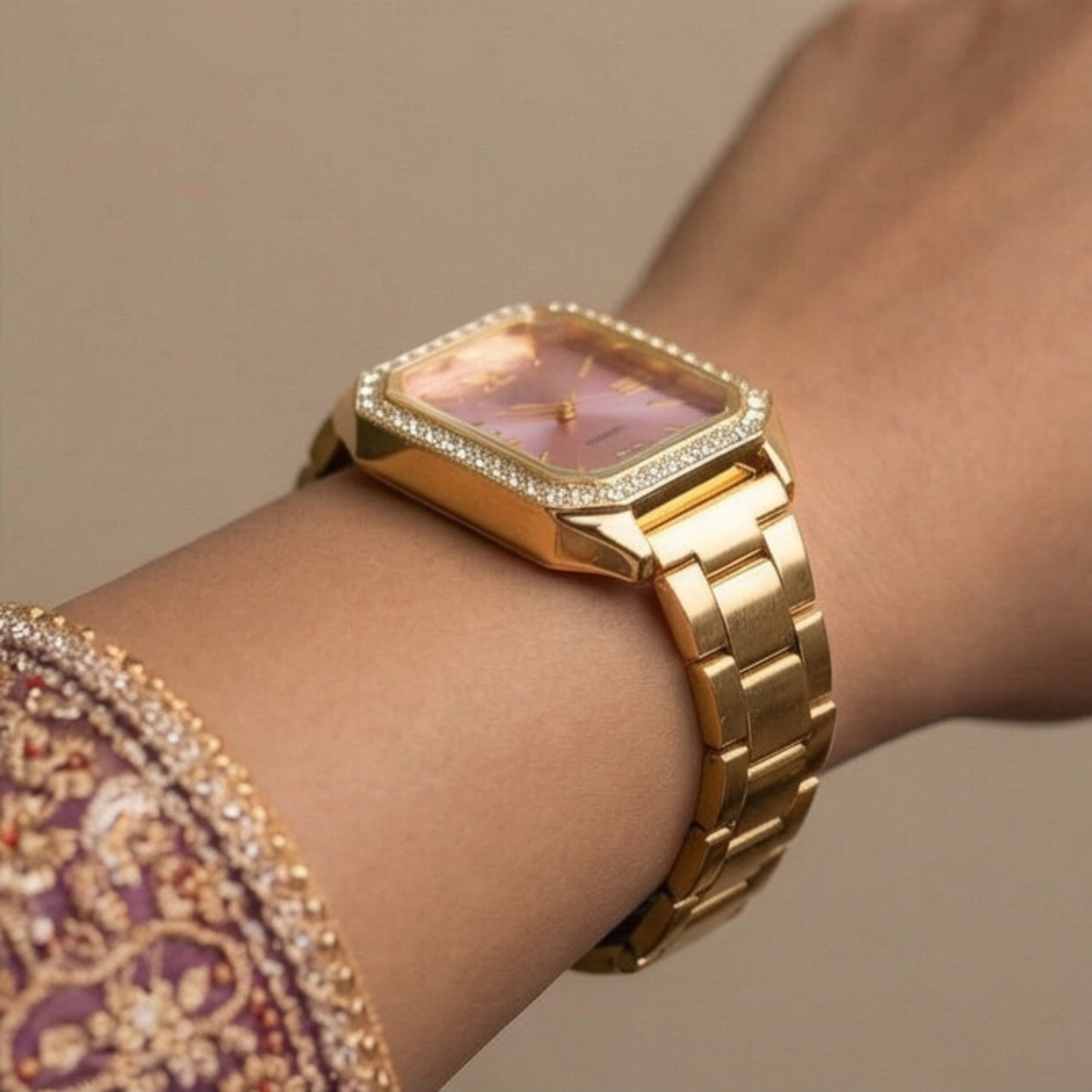 Aurelia Crystal Dial Watch