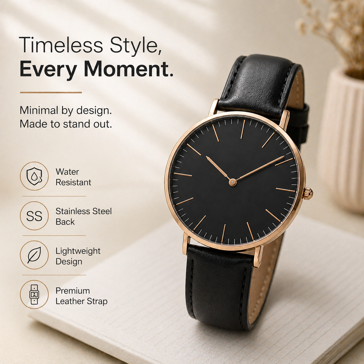 Aurelia™ Minimal Classic Watch