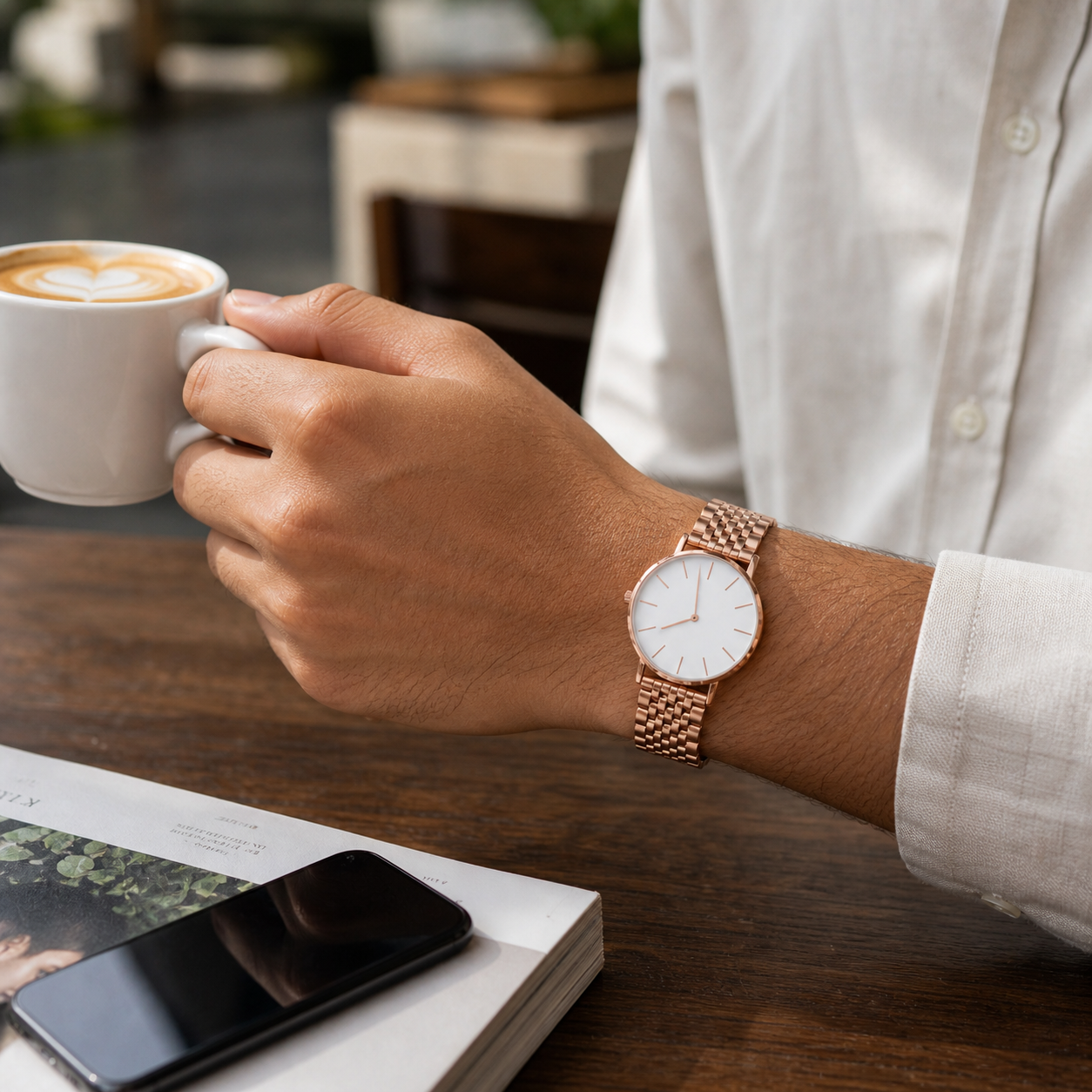 Luvier™ Rose Luxe Signature Watch