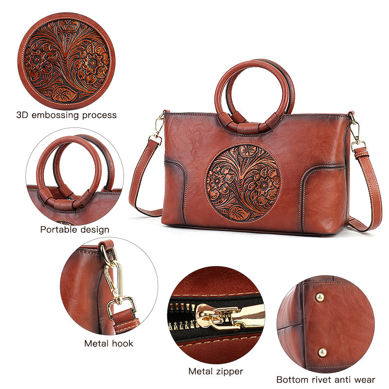 The Heritage Leather Shoulder Bag