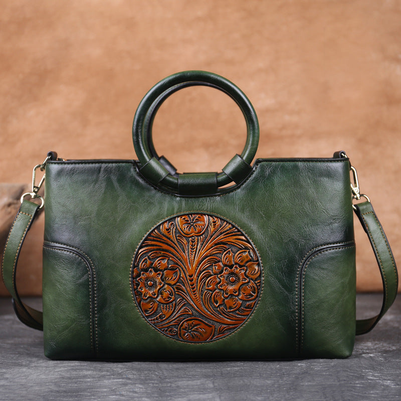 The Heritage Leather Shoulder Bag
