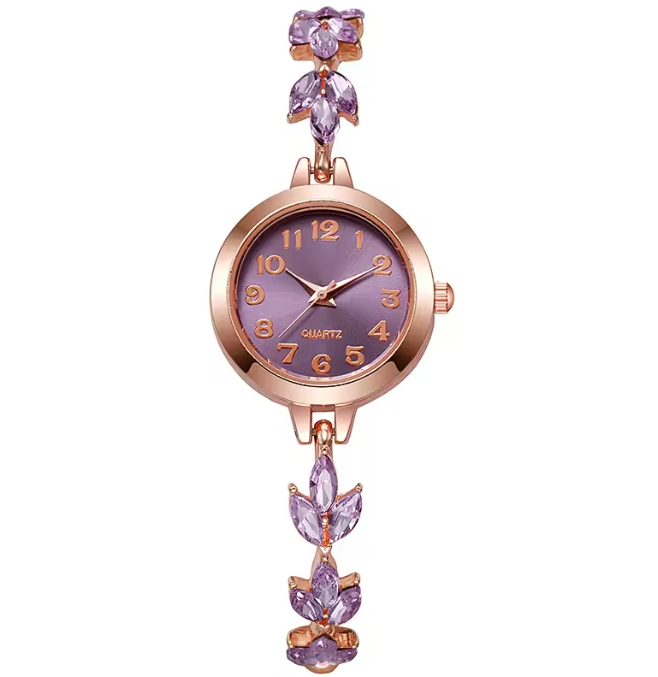 Aurelia™ Flora Charm Bracelet Watch