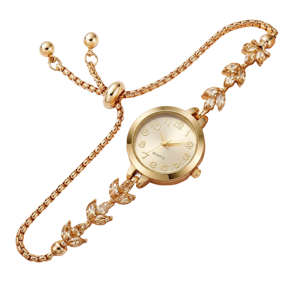 Aurelia™ Flora Charm Bracelet Watch