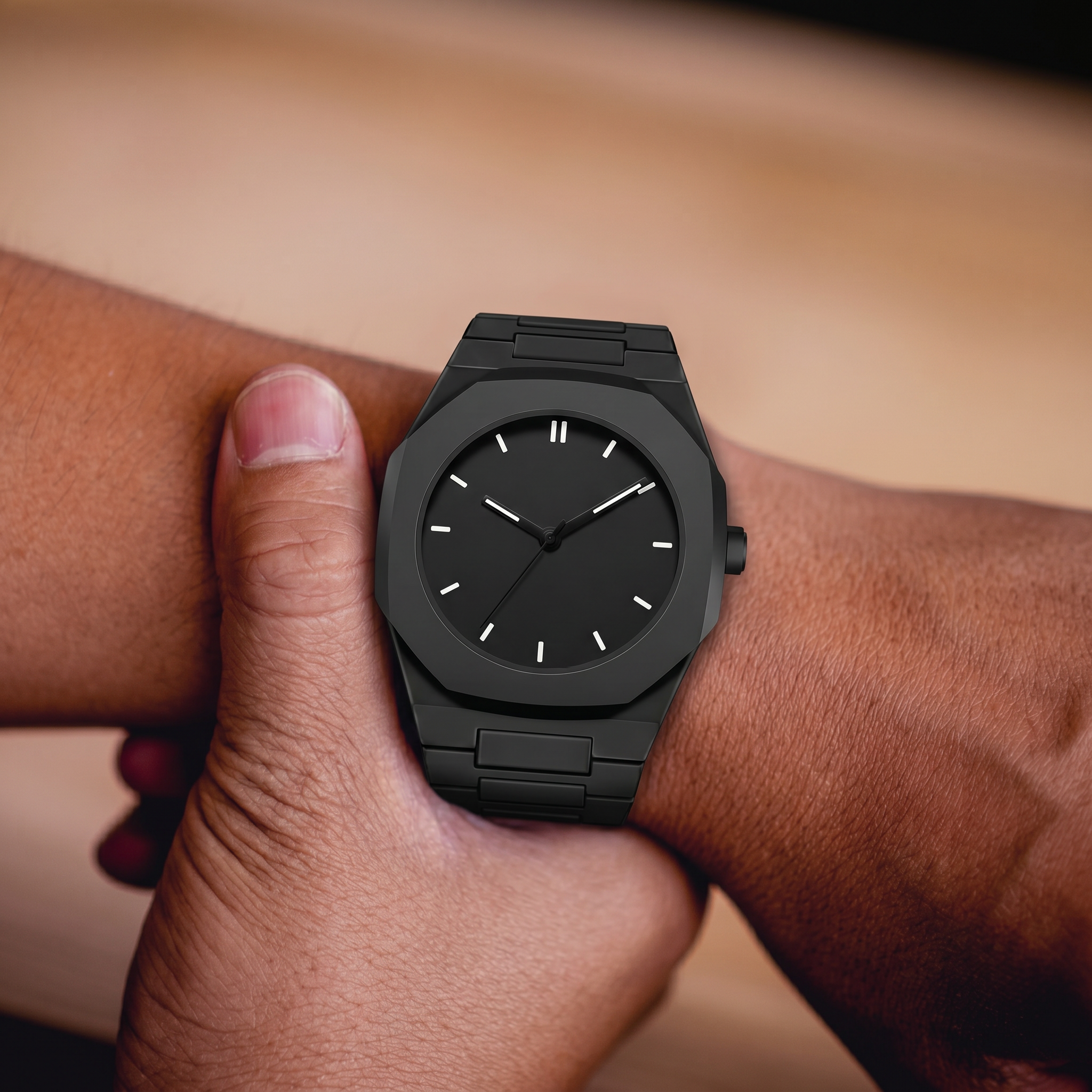 Aurelia™ Noir Octa Watch