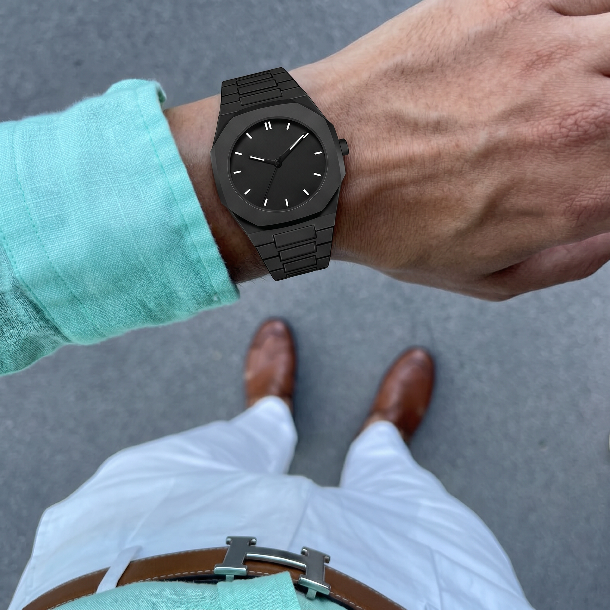 Aurelia™ Noir Octa Watch