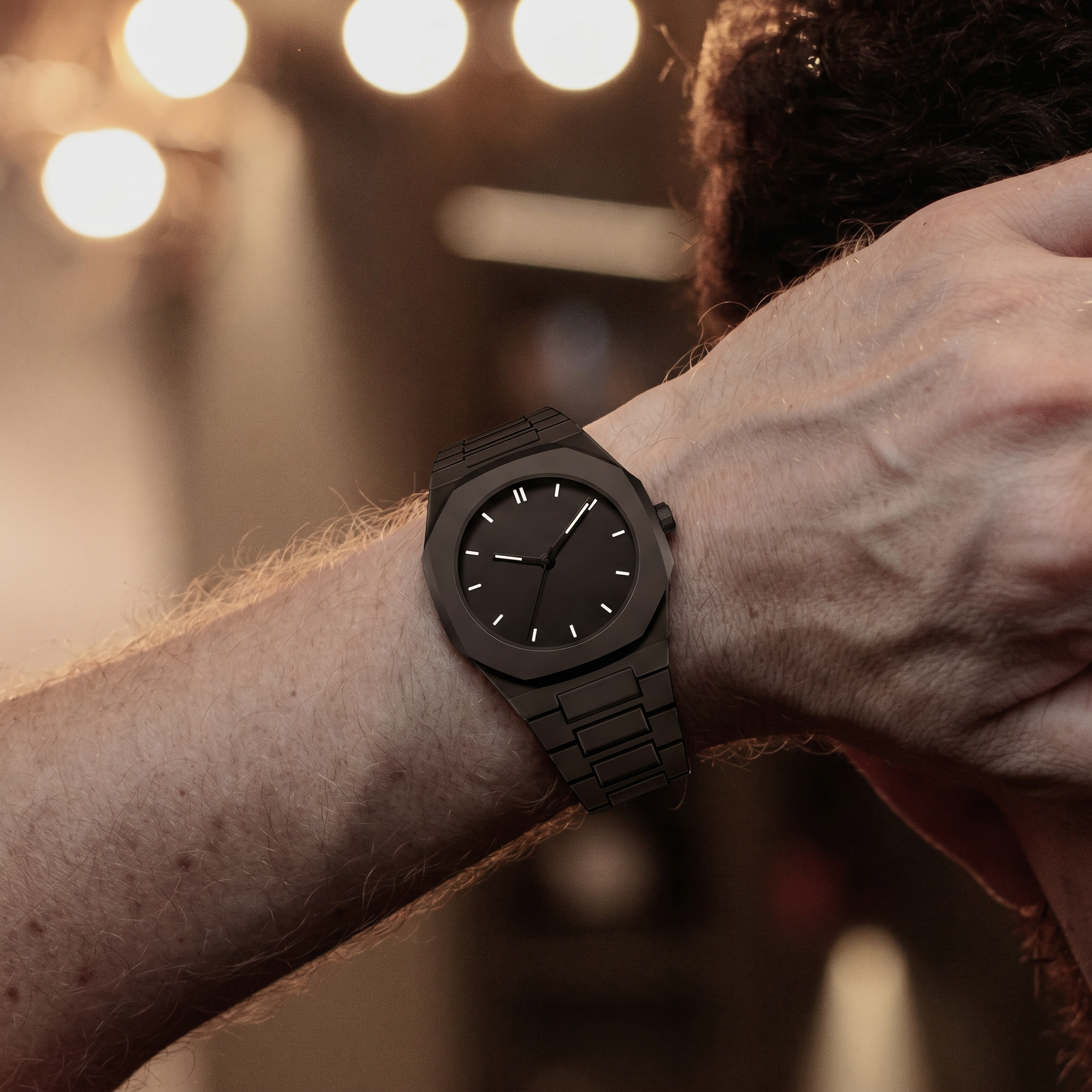 Aurelia™ Noir Octa Watch