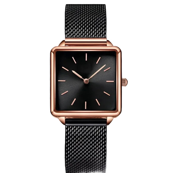 Luvier™ NoirFrame Signature Watch