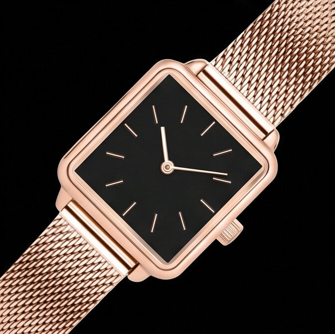 Luvier™ NoirFrame Signature Watch