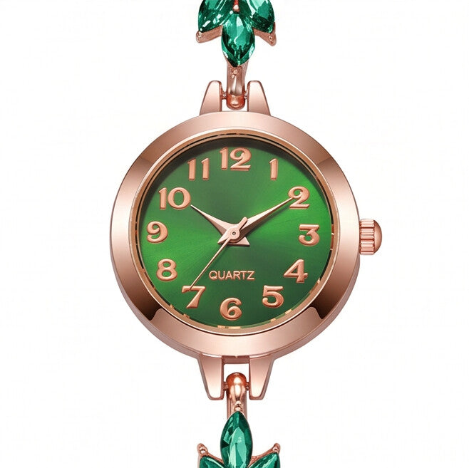 Aurelia™ Flora Charm Bracelet Watch