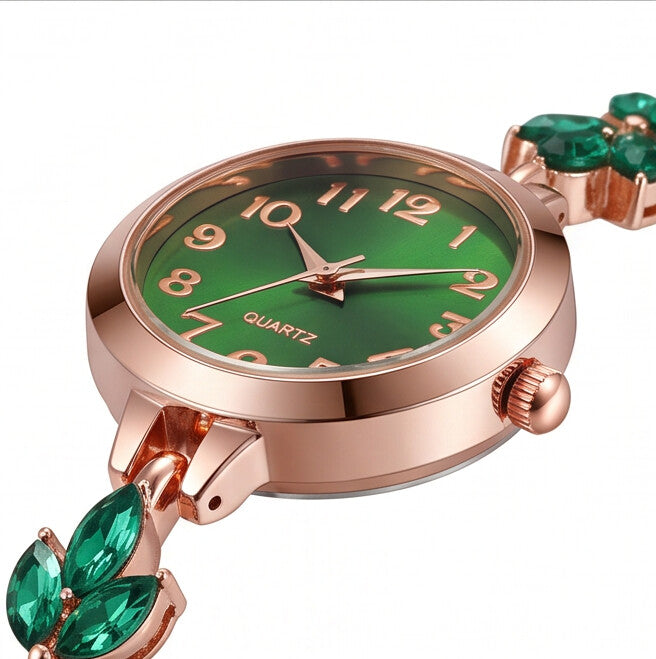 Aurelia™ Flora Charm Bracelet Watch