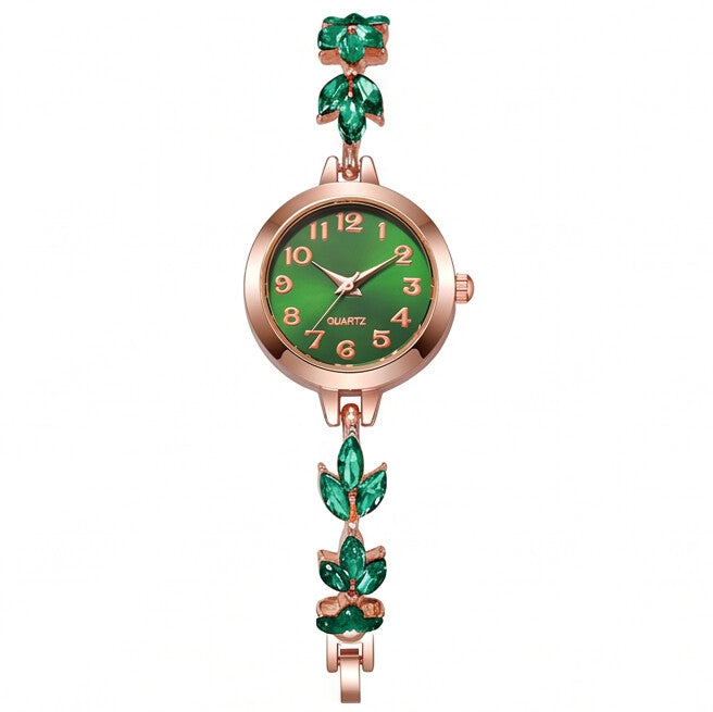 Aurelia™ Flora Charm Bracelet Watch