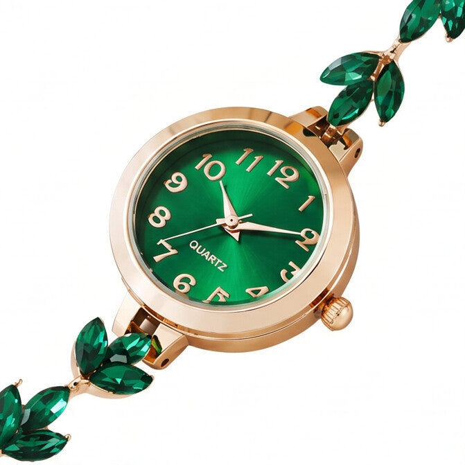 Aurelia™ Flora Charm Bracelet Watch