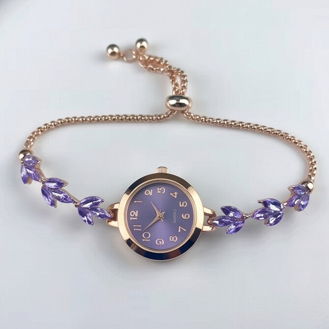 Aurelia™ Flora Charm Bracelet Watch