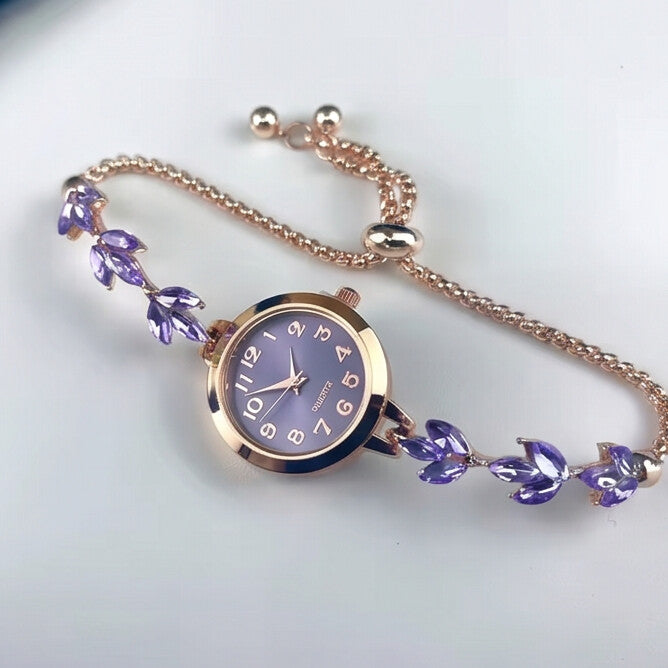 Aurelia™ Flora Charm Bracelet Watch