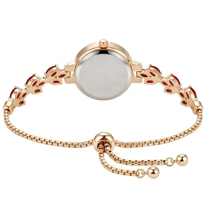 Aurelia™ Flora Charm Bracelet Watch