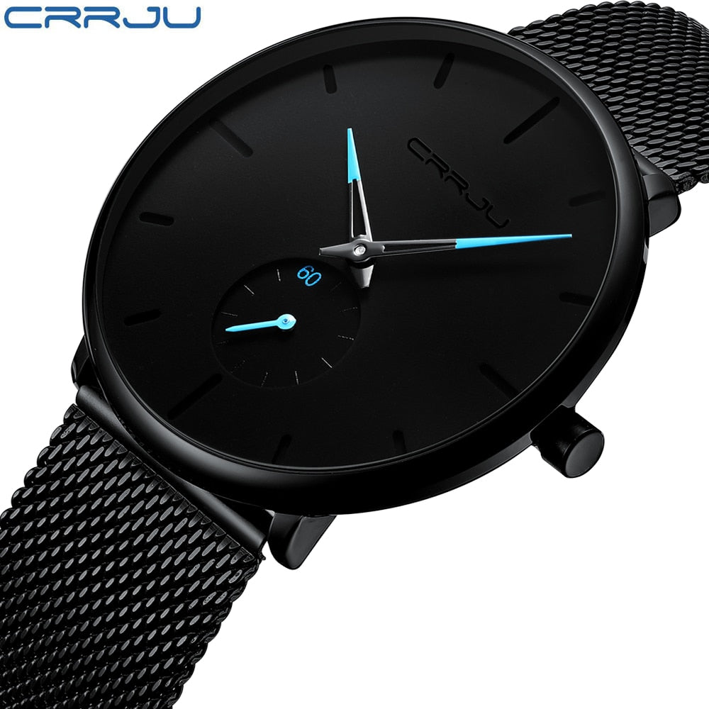 Crrju Fashion Quartz Men's Watch Men