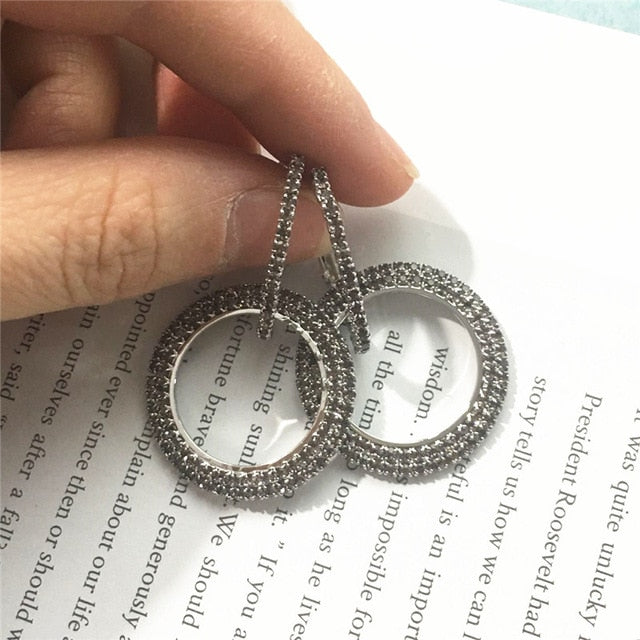 Creative High Grade Elegant Crystal Earrings