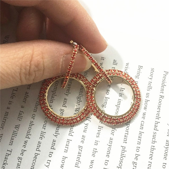 Creative High Grade Elegant Crystal Earrings