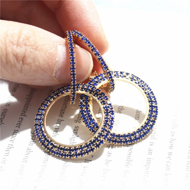 Creative High Grade Elegant Crystal Earrings
