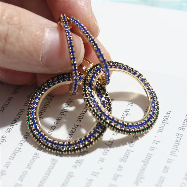 Creative High Grade Elegant Crystal Earrings