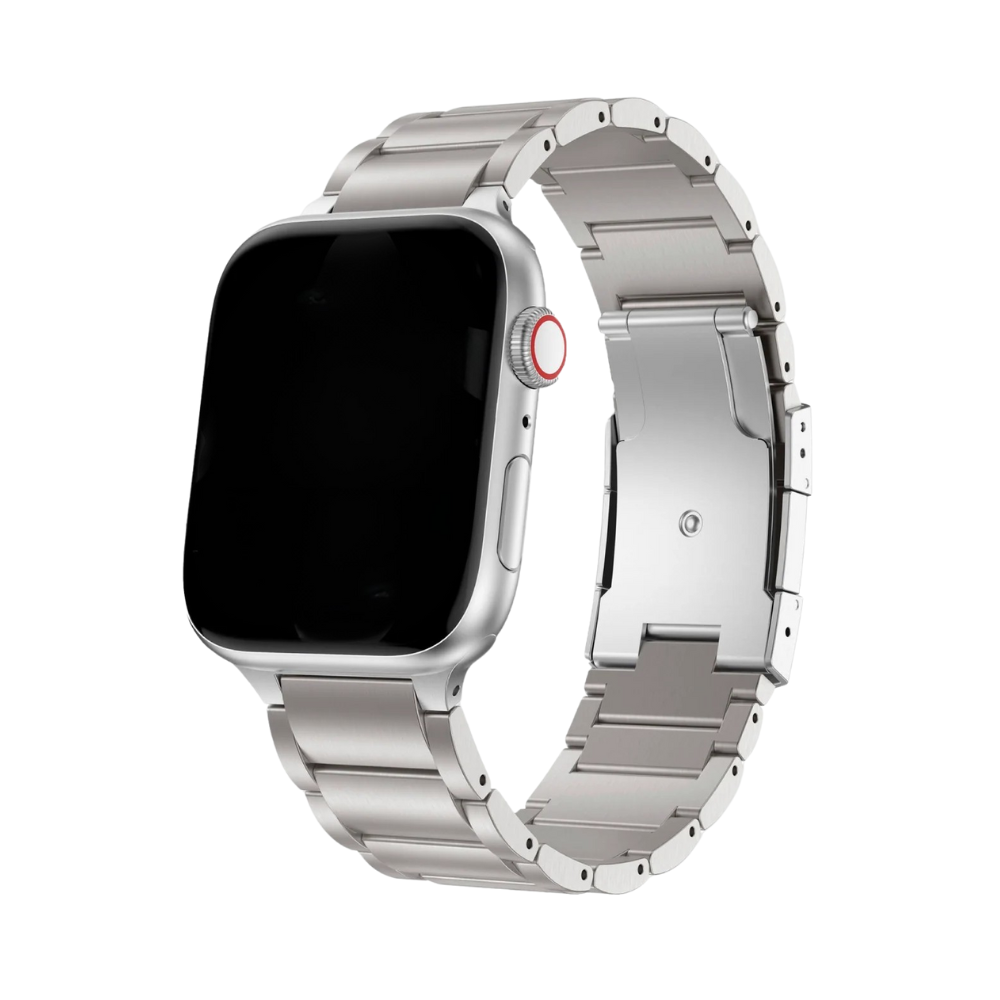 TitanCore Stainless Steel Link Strap for Apple Watch