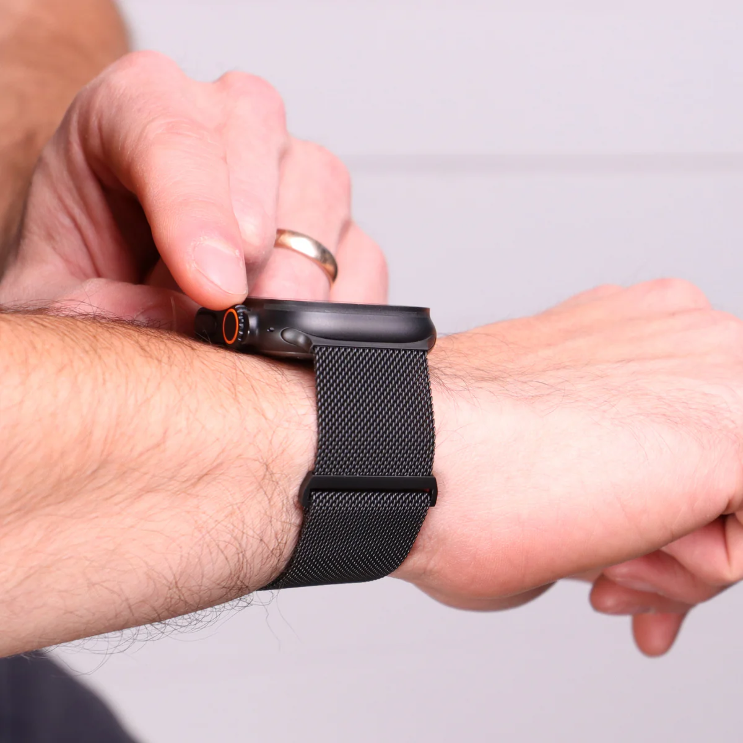 Minimalect Milanese Stainless Steel Loop for Apple Watch (Strap Only)
