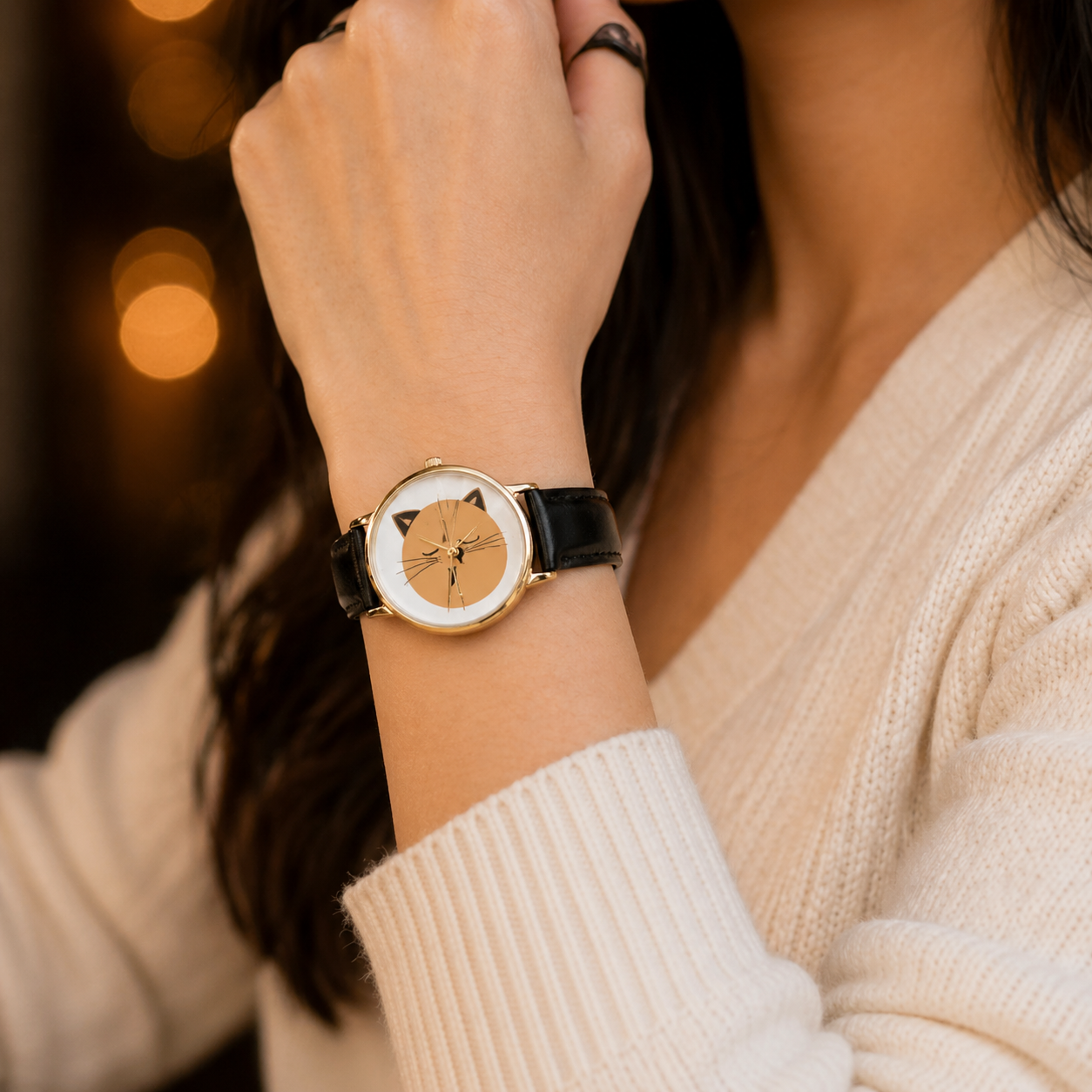 Aurelia™ Kitty Grace Dial Watch