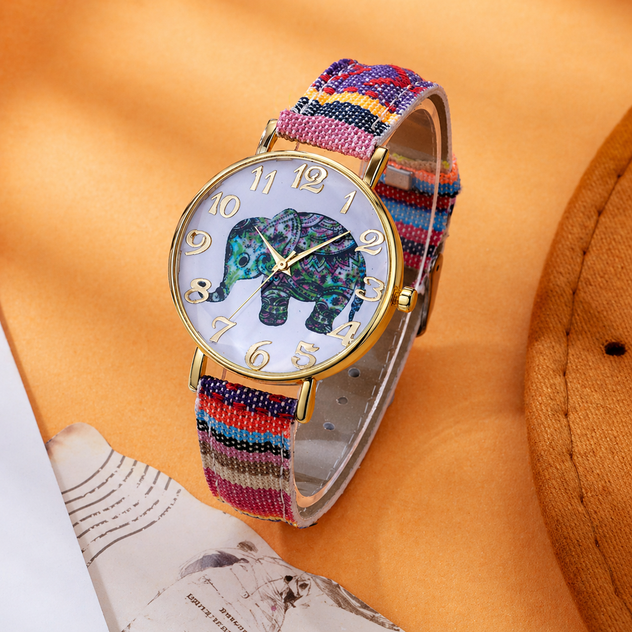 Aurelia Bohemia Elephant Dial Watch