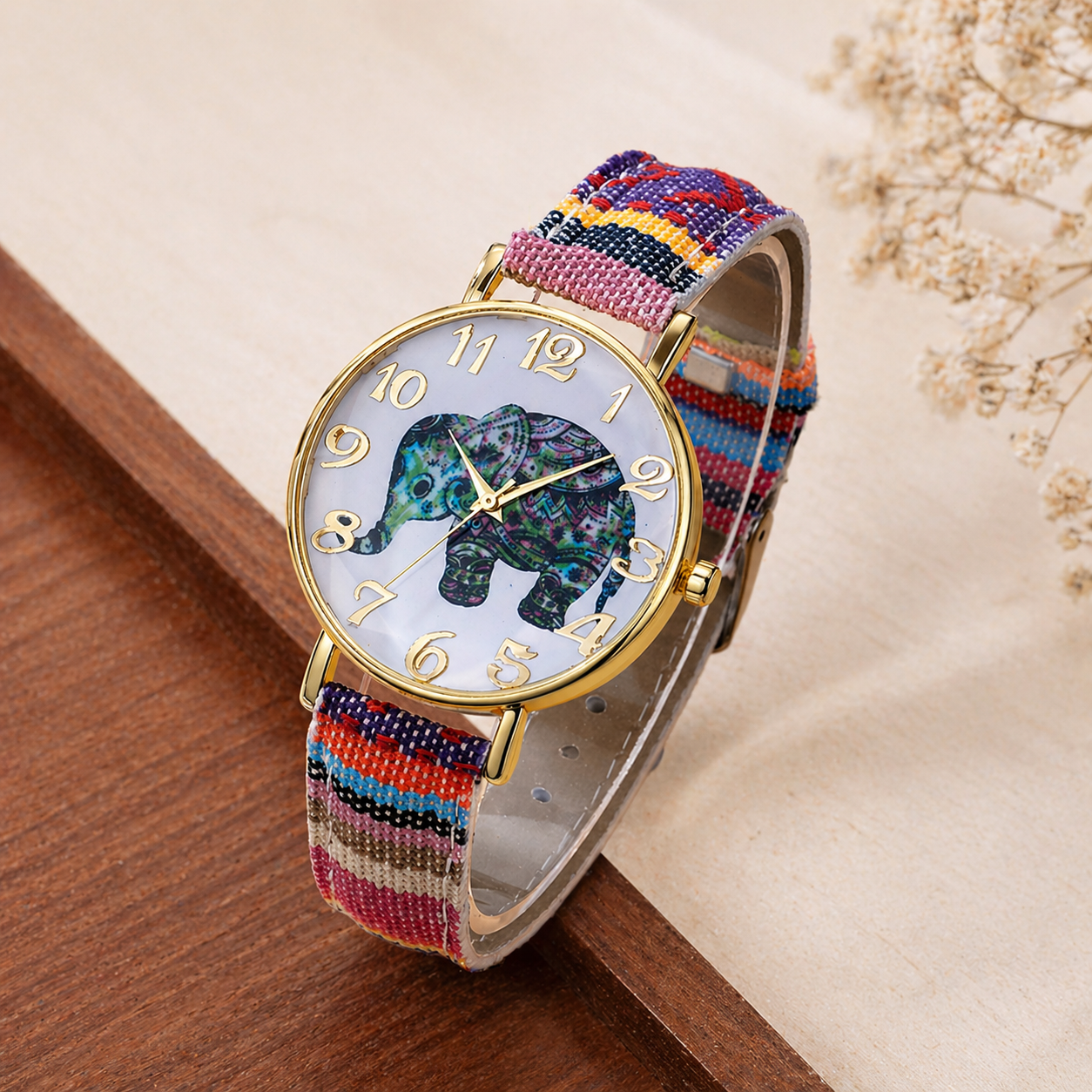 Aurelia Bohemia Elephant Dial Watch
