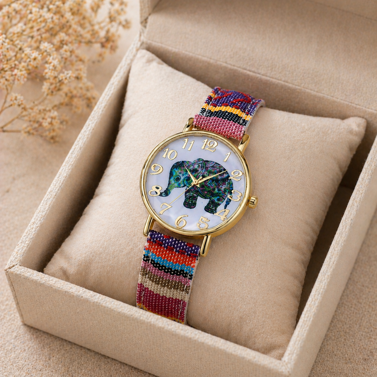 Aurelia Bohemia Elephant Dial Watch