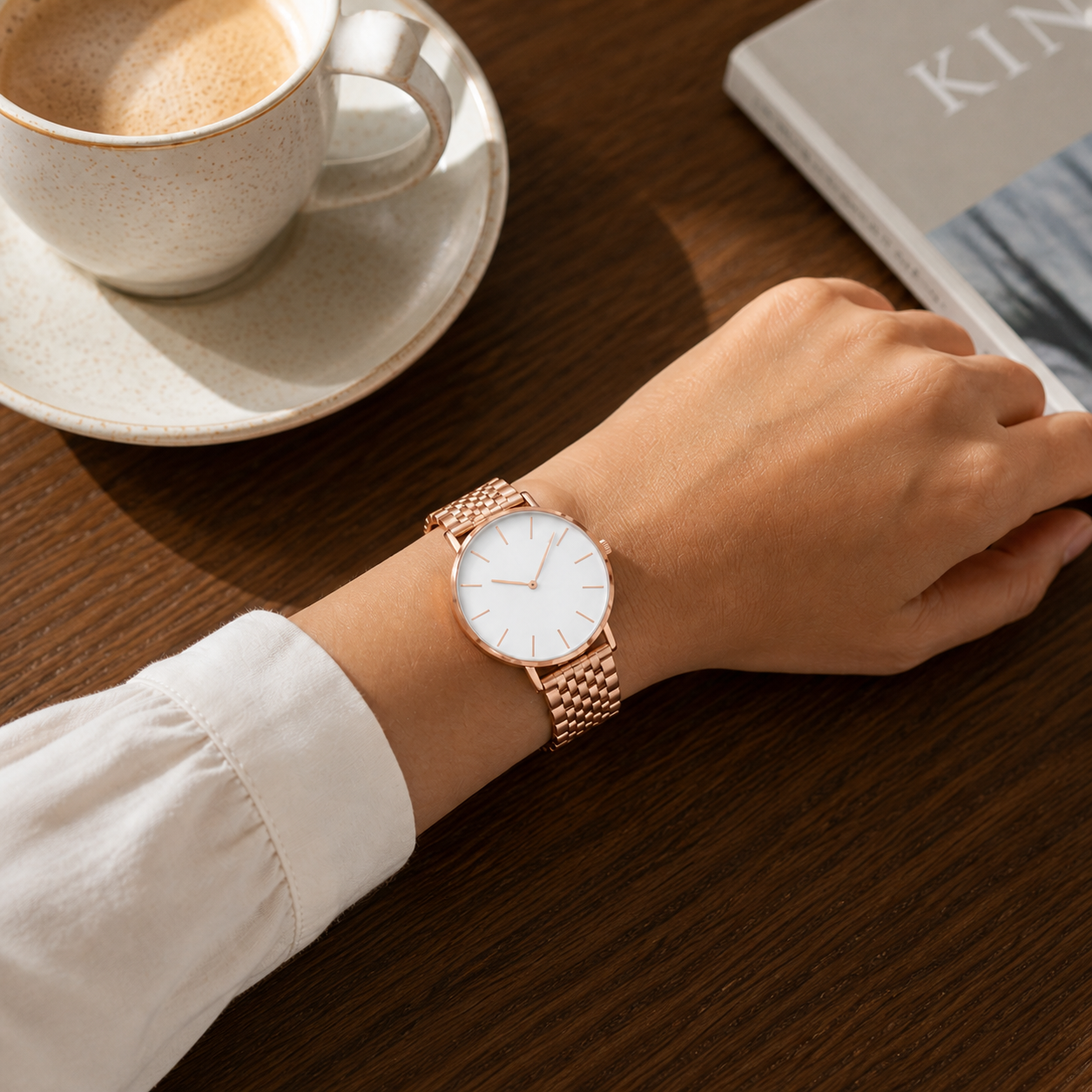 Luvier™ Rose Luxe Signature Watch