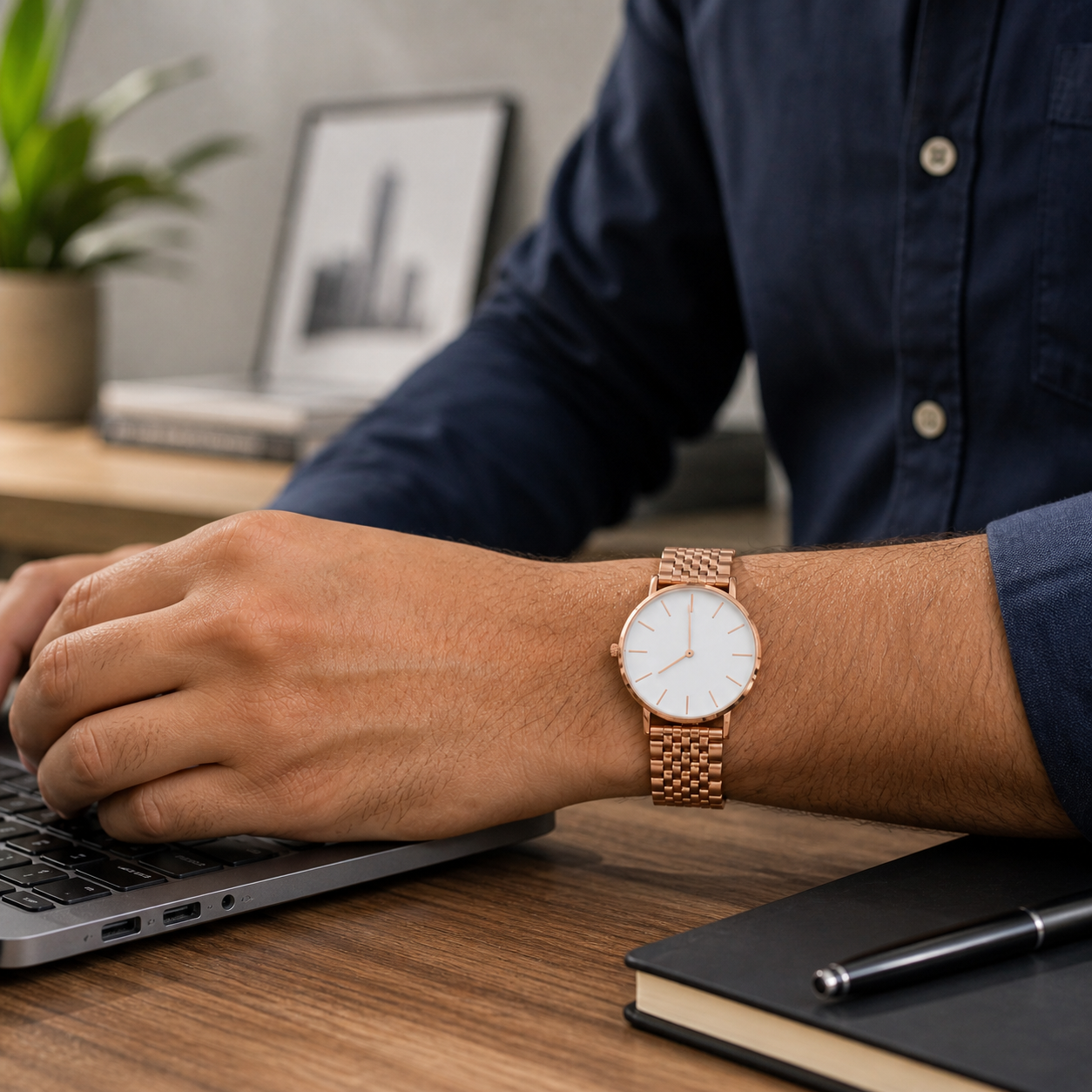 Luvier™ Rose Luxe Signature Watch