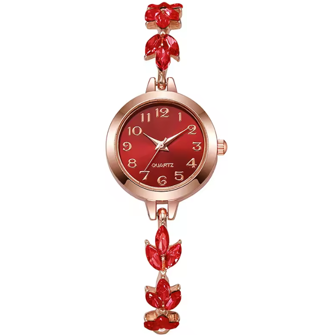 Aurelia™ Flora Charm Bracelet Watch