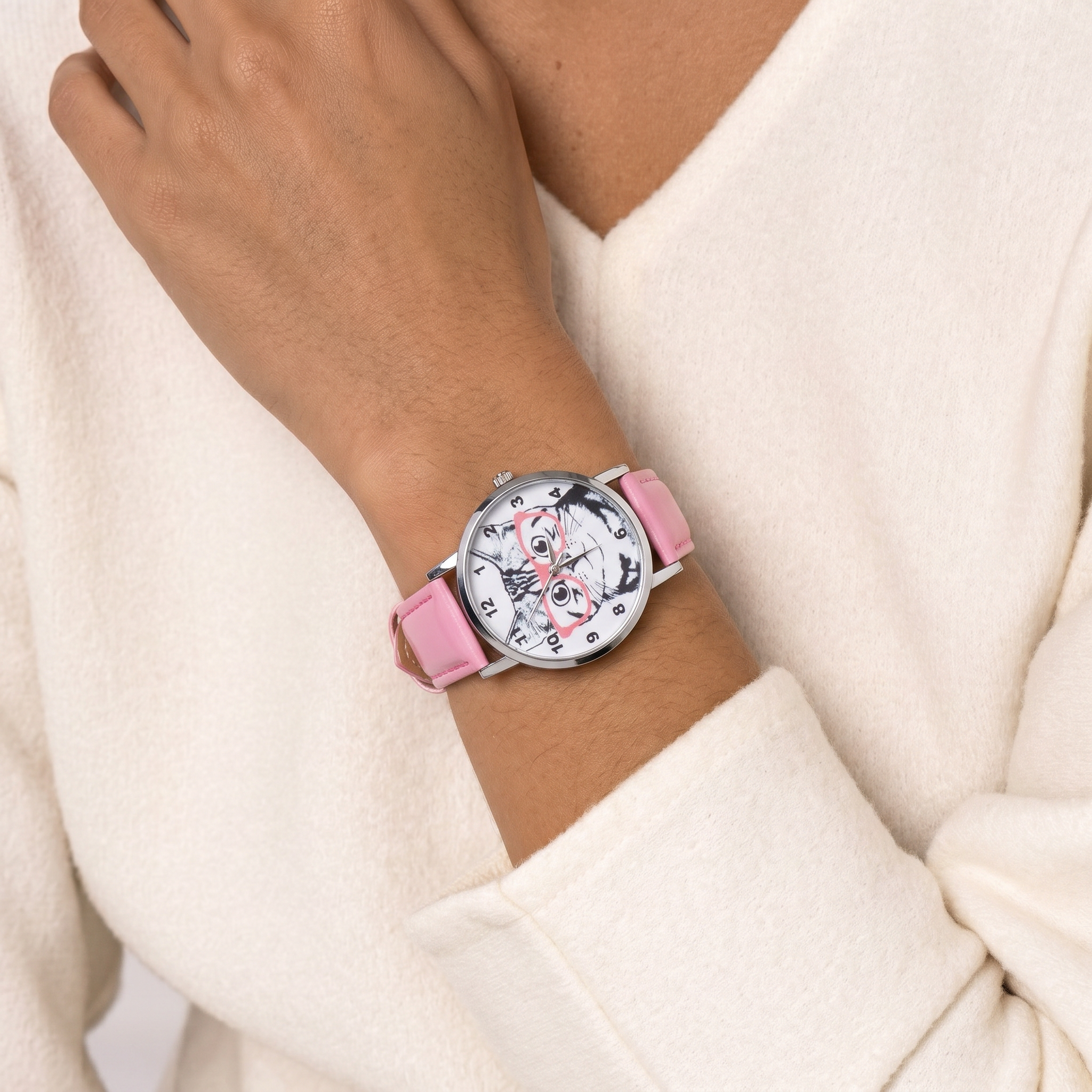 Aurelia™ WhiskerCharm Cat Dial Watch