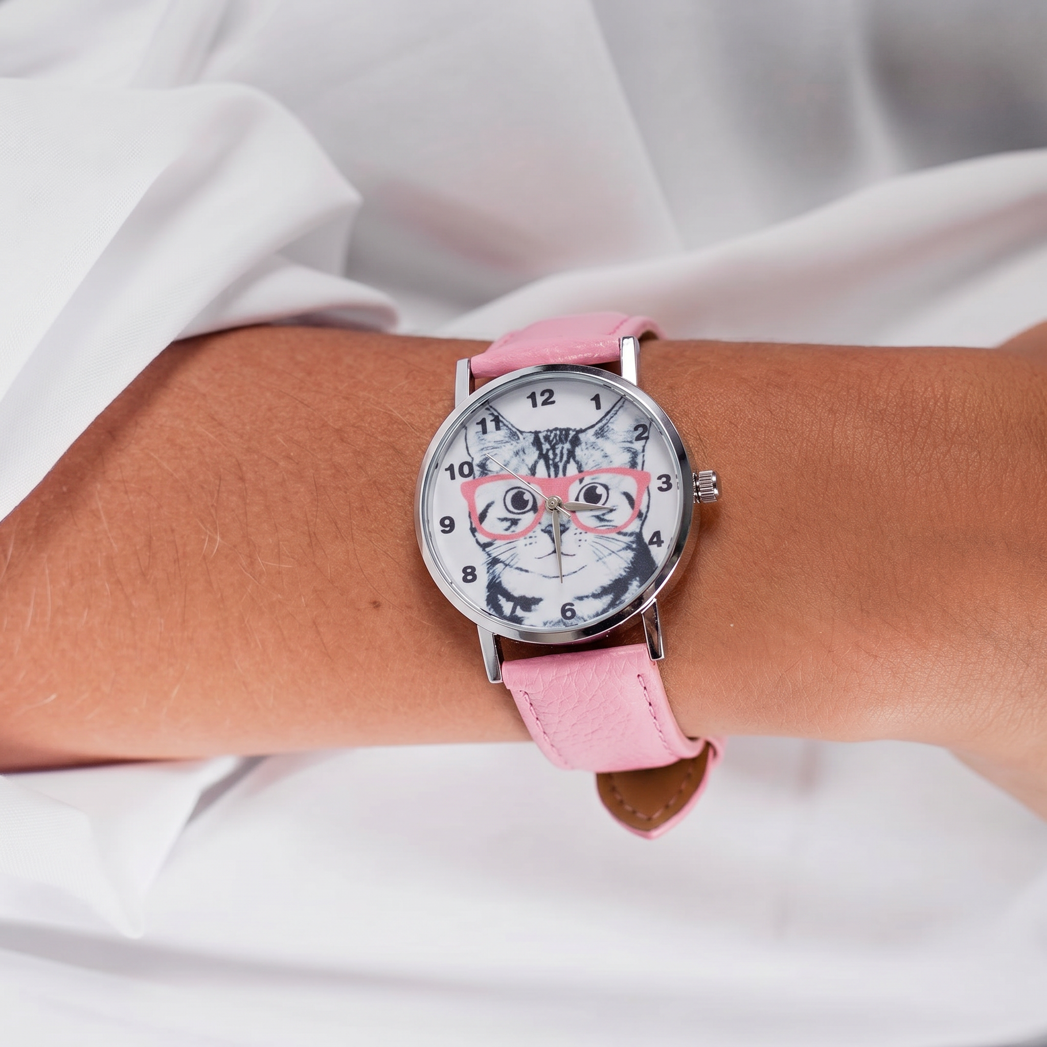 Aurelia™ WhiskerCharm Cat Dial Watch