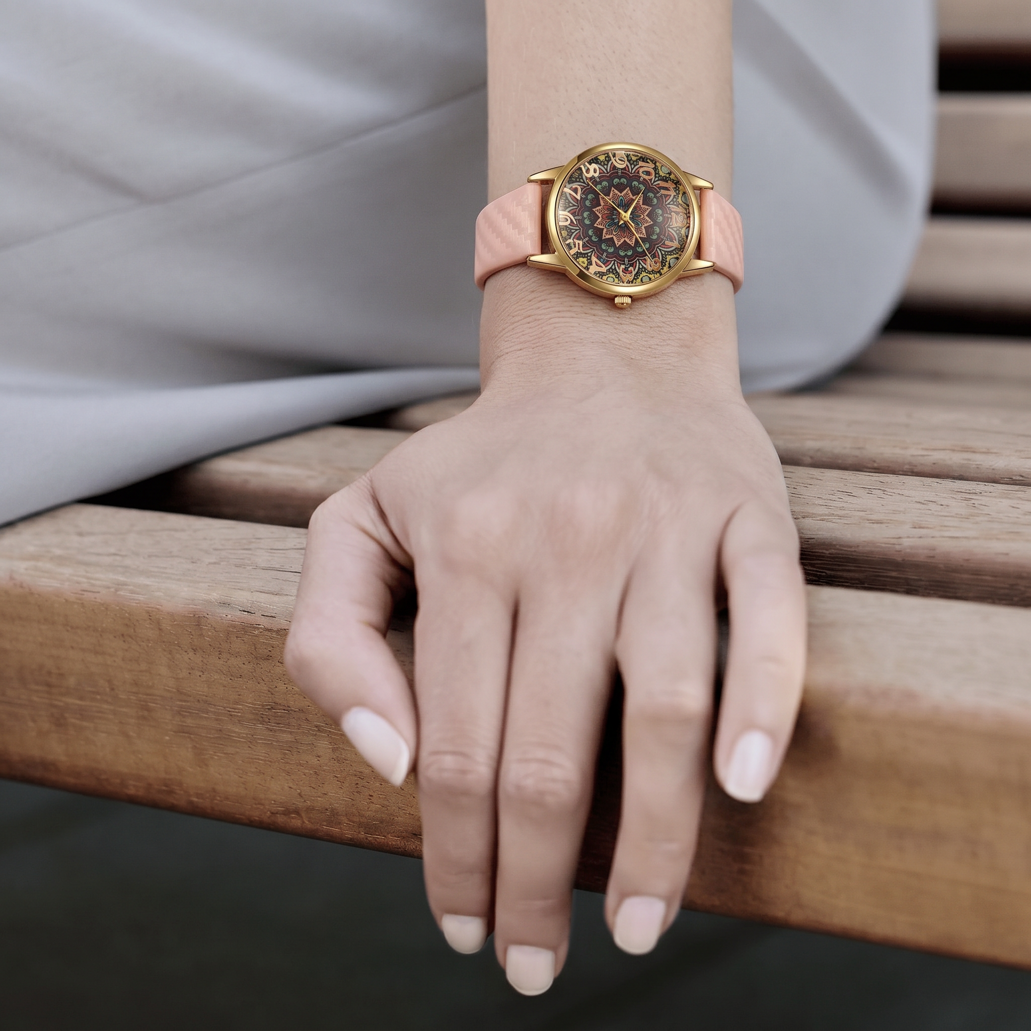 Aurelia™ Mosaic Art Dial Watch