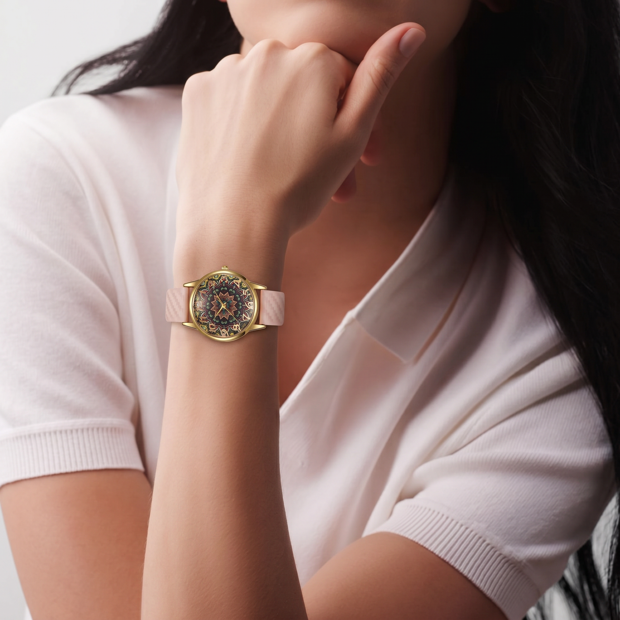 Aurelia™ Mosaic Art Dial Watch