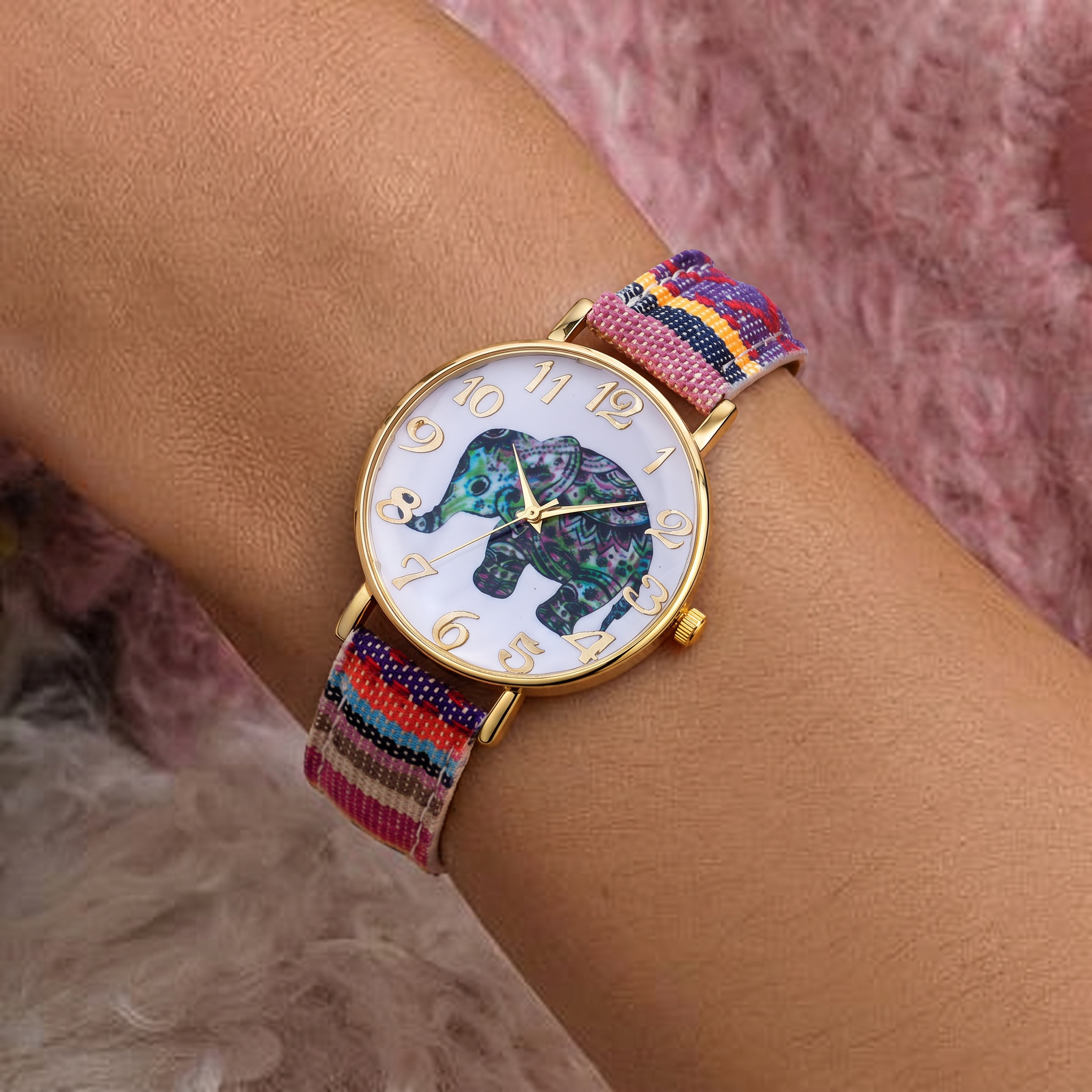 Aurelia Bohemia Elephant Dial Watch