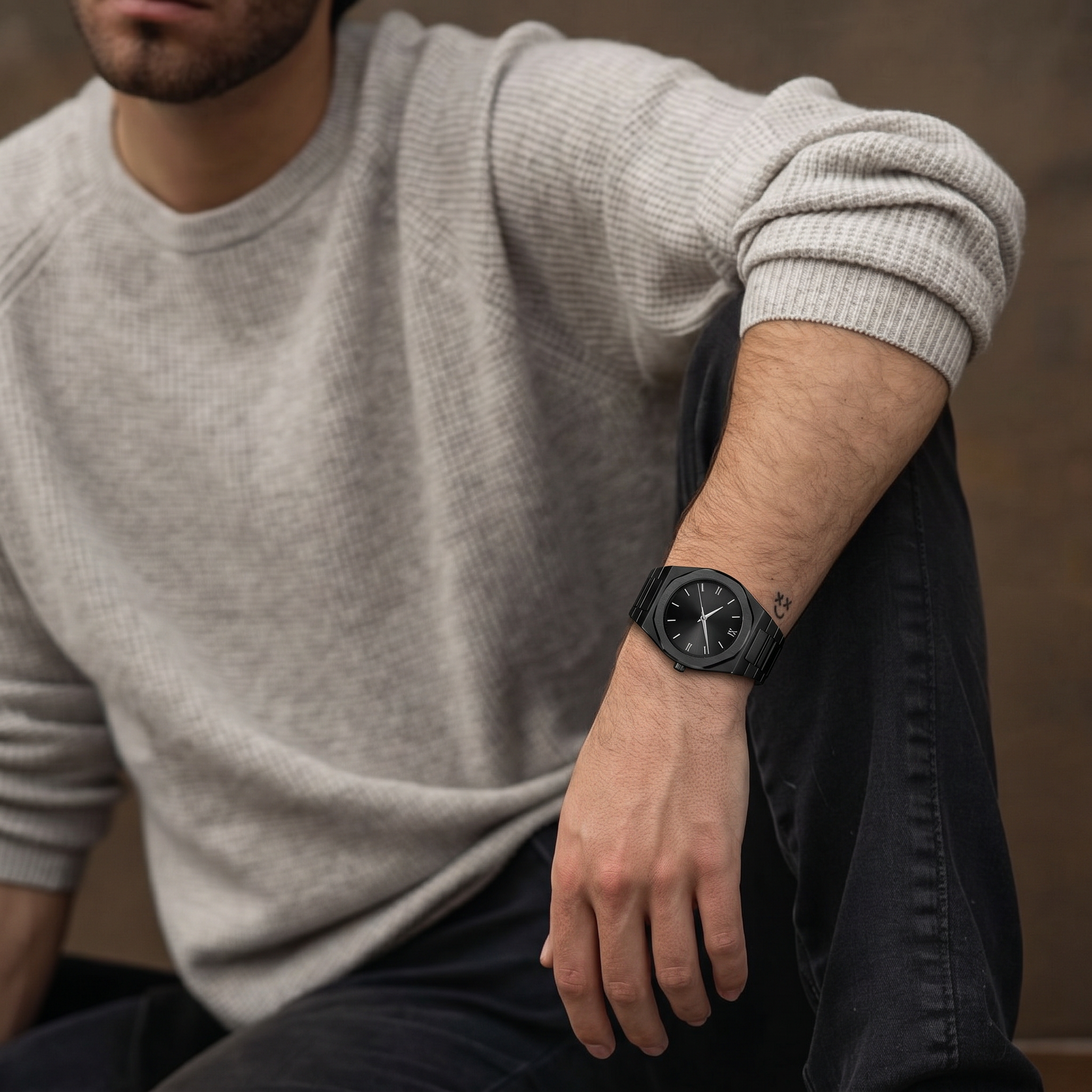 Luvier™ Imperial Edge Roman Dial Watch