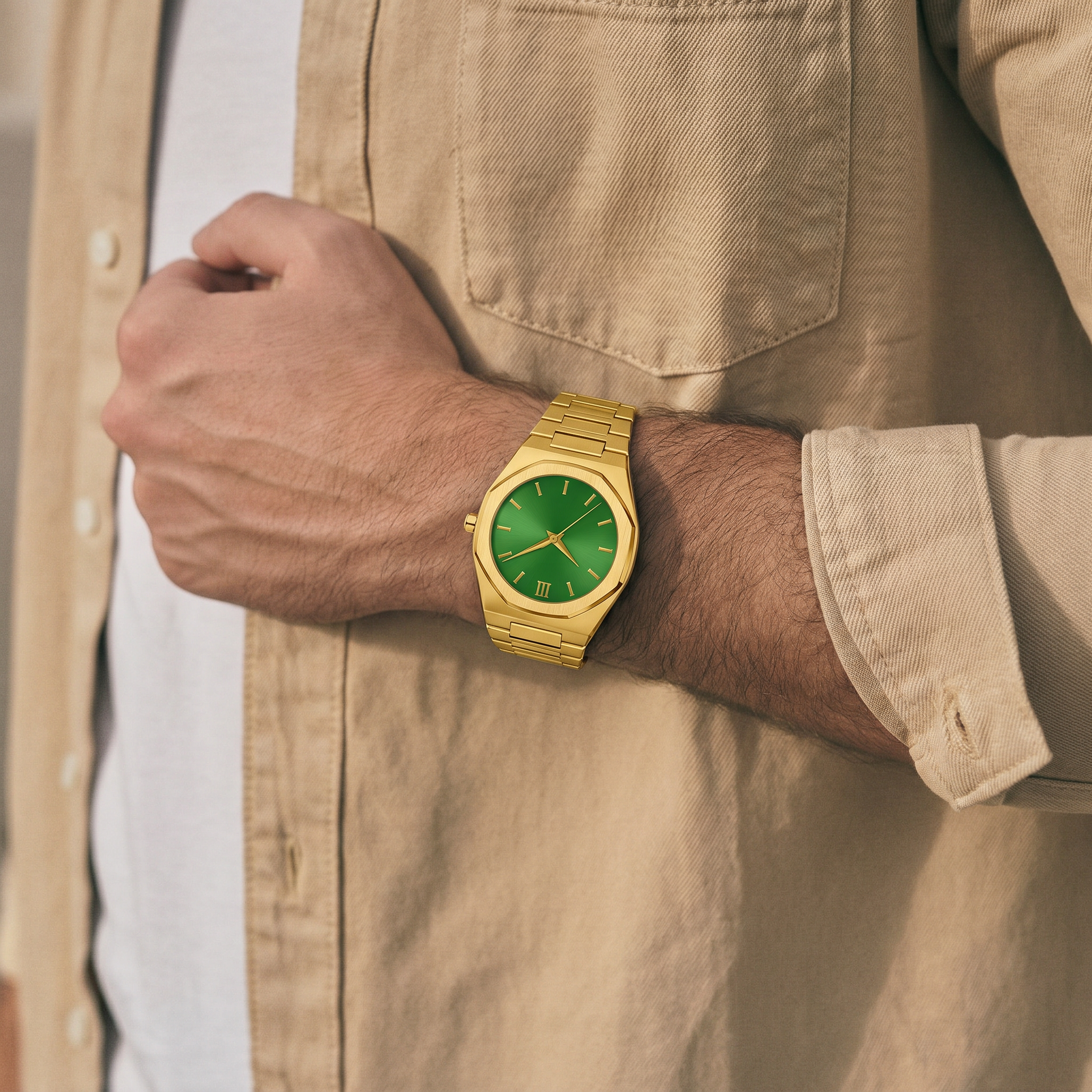 Luvier™ Imperial Edge Roman Dial Watch