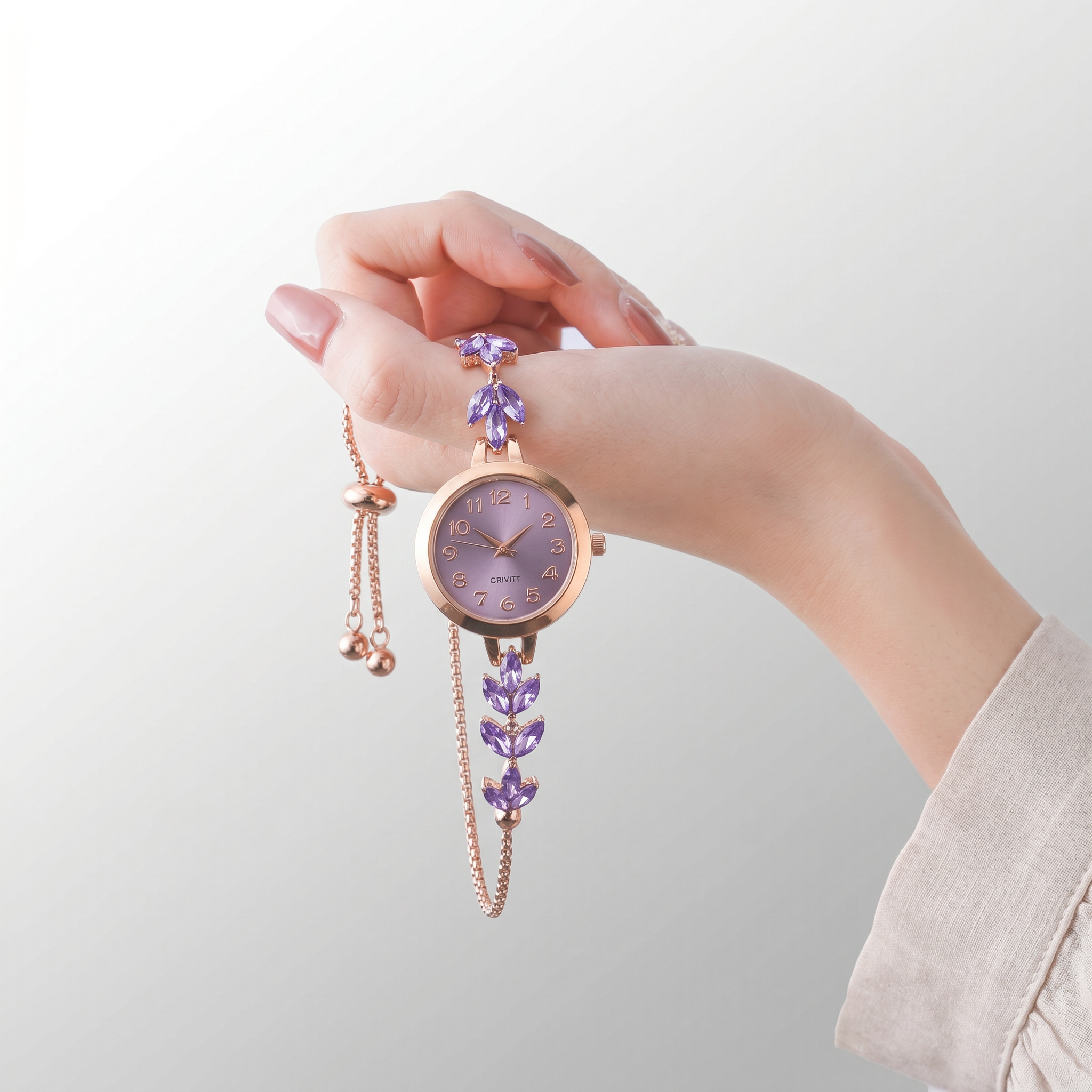 Aurelia™ Flora Charm Bracelet Watch