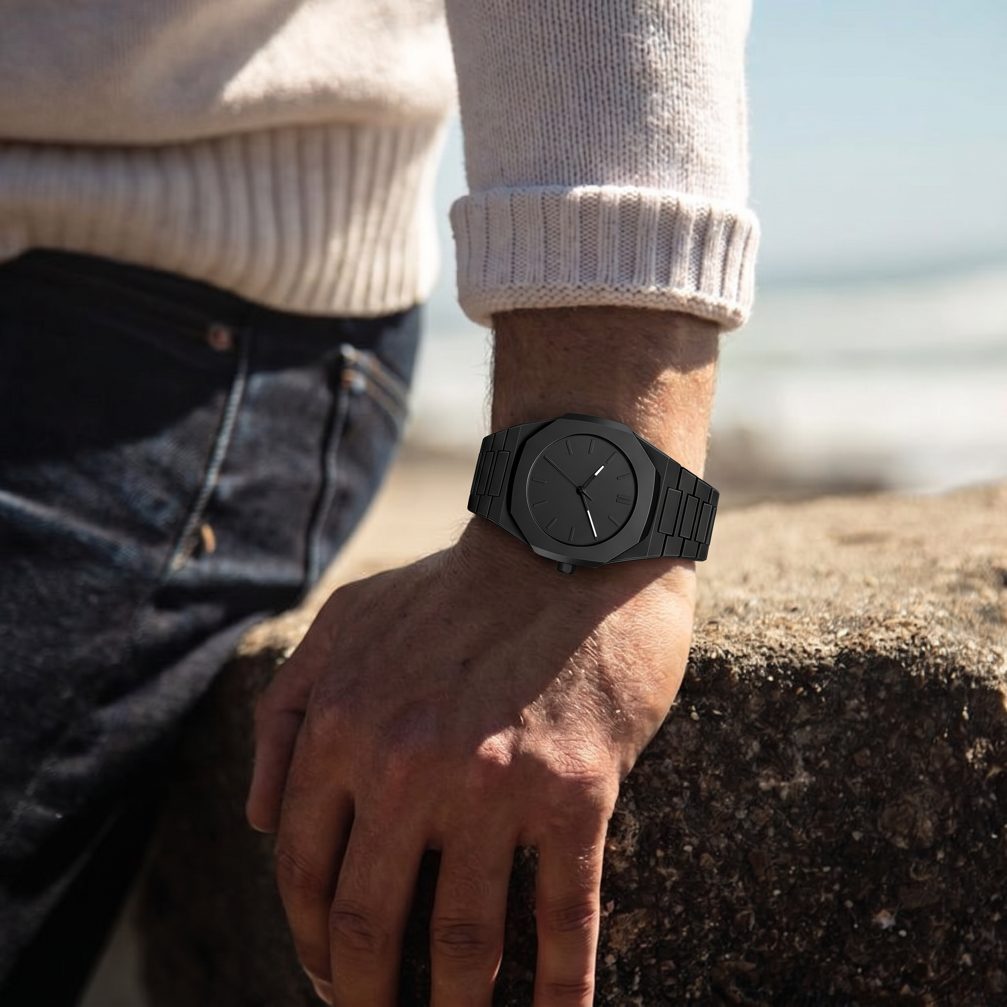 Aurelia™ Noir Octa Watch