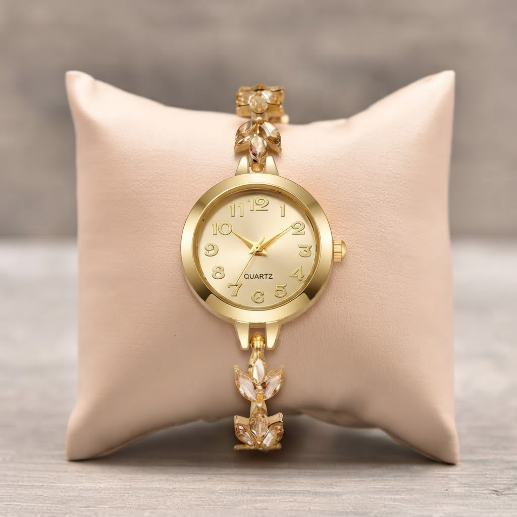 Aurelia™ Flora Charm Bracelet Watch