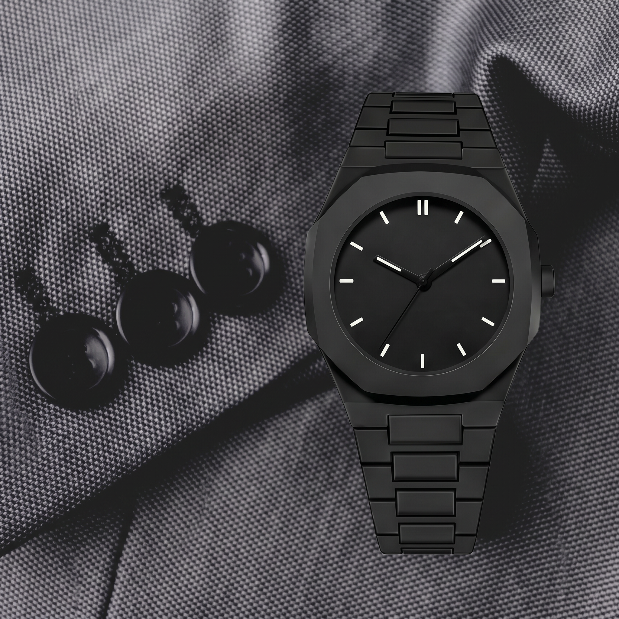 Aurelia™ Noir Octa Watch