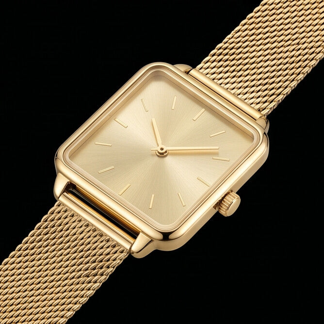 Luvier™ NoirFrame Signature Watch