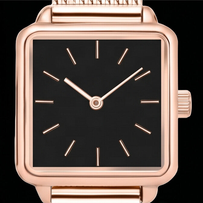 Luvier™ NoirFrame Signature Watch