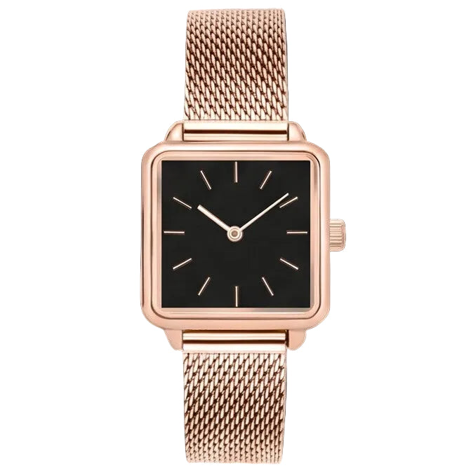 Luvier™ NoirFrame Signature Watch